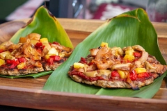 Lā ‘Ulu - vegan ‘ulu and yucca crust pizza