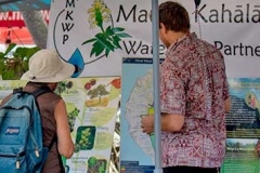 Lā ‘Ulu - Mauna Kahalawai Watershed Partnership booth