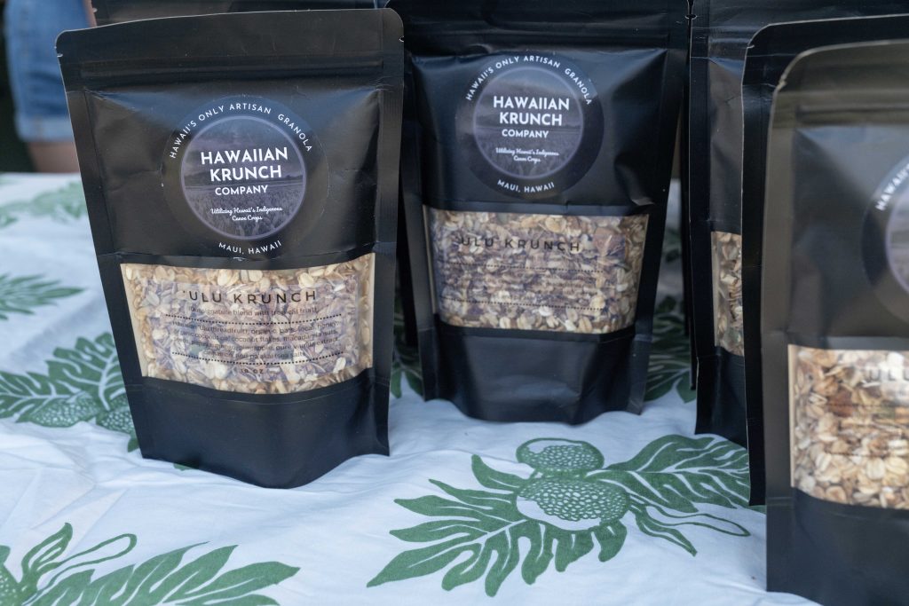 Bags of loose leaf tea