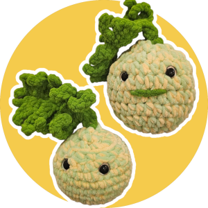 handmade croche vegetables